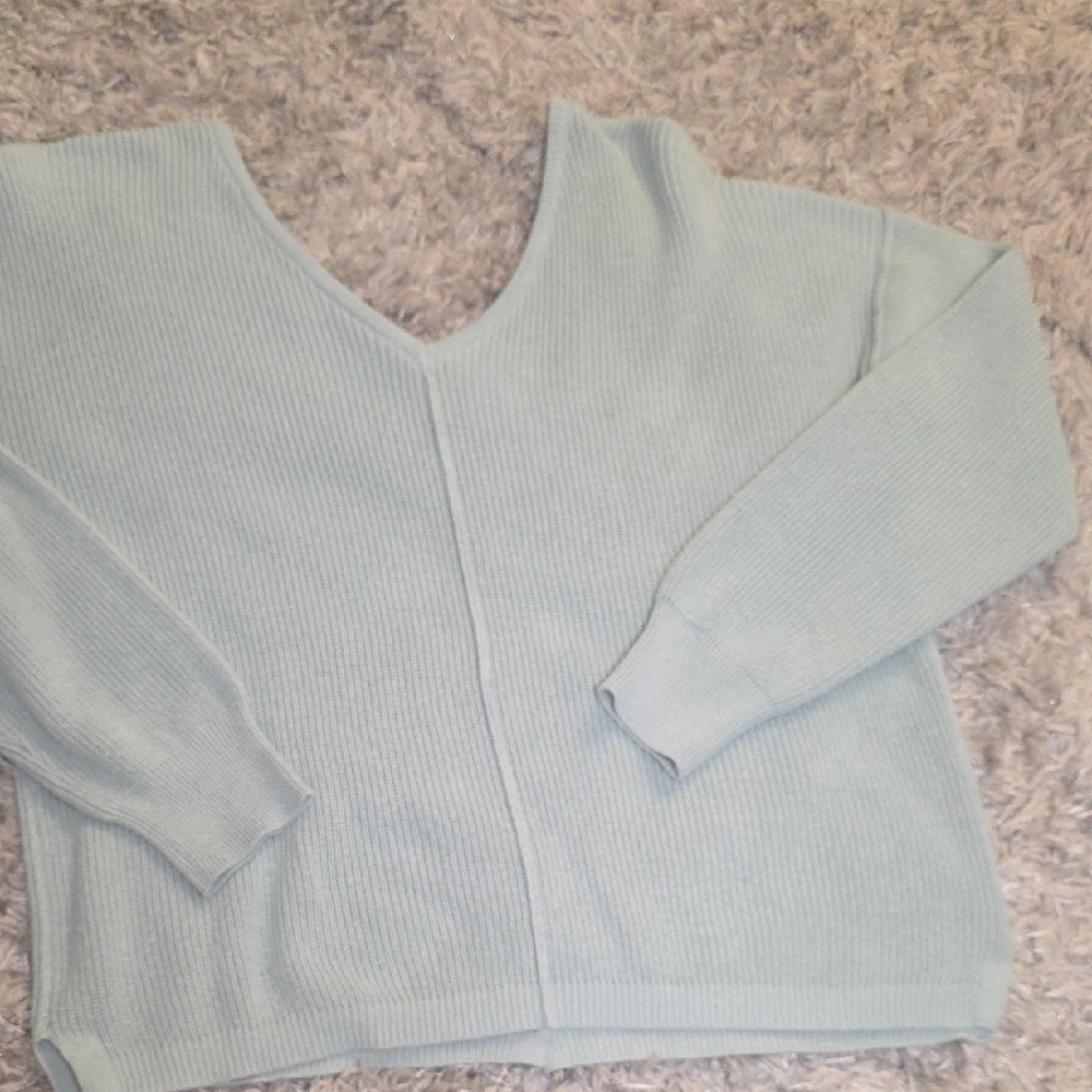 Light Green Women's Sweater